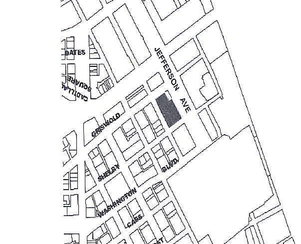 150 W Jefferson Ave, Detroit, MI for rent - Plat Map - Image 2 of 41