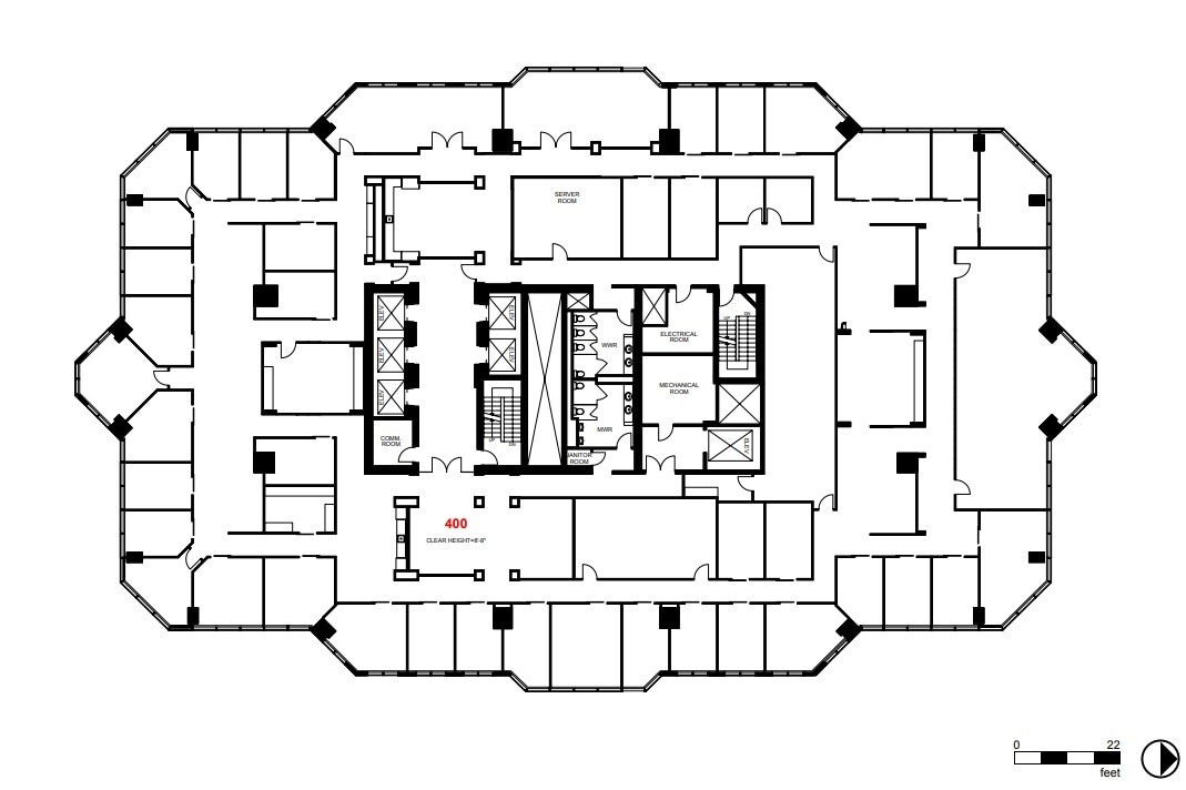 250 2nd St SW, Calgary, AB to rent Floor Plan- Image 1 of 1