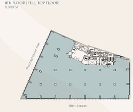 1901 Pennsylvania Ave NW, Washington, DC to rent Floor Plan- Image 1 of 1