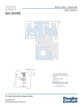 2001 Wilshire Blvd, Santa Monica, CA for rent Floor Plan- Image 1 of 1