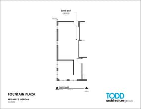 4815-4821 S Sheridan Rd, Tulsa, OK for rent Floor Plan- Image 1 of 2