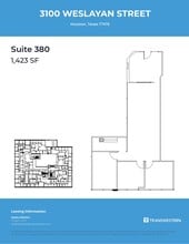 3100 Weslayan St, Houston, TX to rent Floor Plan- Image 1 of 1