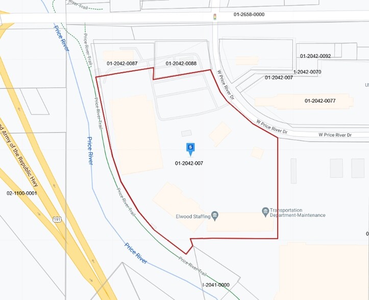 740 W Price River Dr, Price, UT for sale - Plat Map - Image 2 of 2