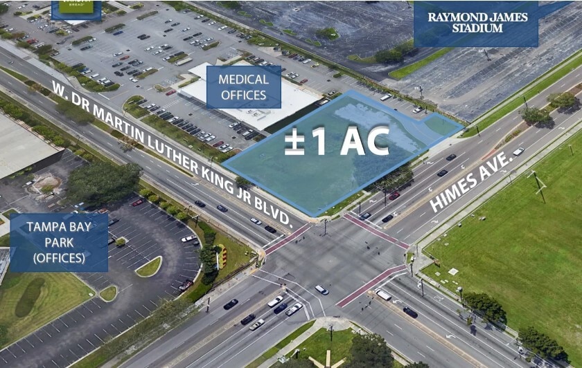 SEC W M.L.K. Jr. Blvd & Himes Ave, Tampa, FL to rent Building Photo- Image 1 of 5