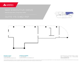 5601 Executive Dr, Irving, TX for rent Site Plan- Image 1 of 1