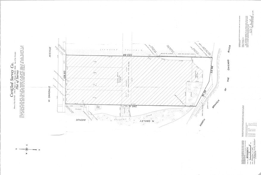 2929 N Oakley Ave, Chicago, IL for sale - Site Plan - Image 2 of 2