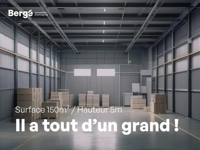 Location Entrepôt 152 m²