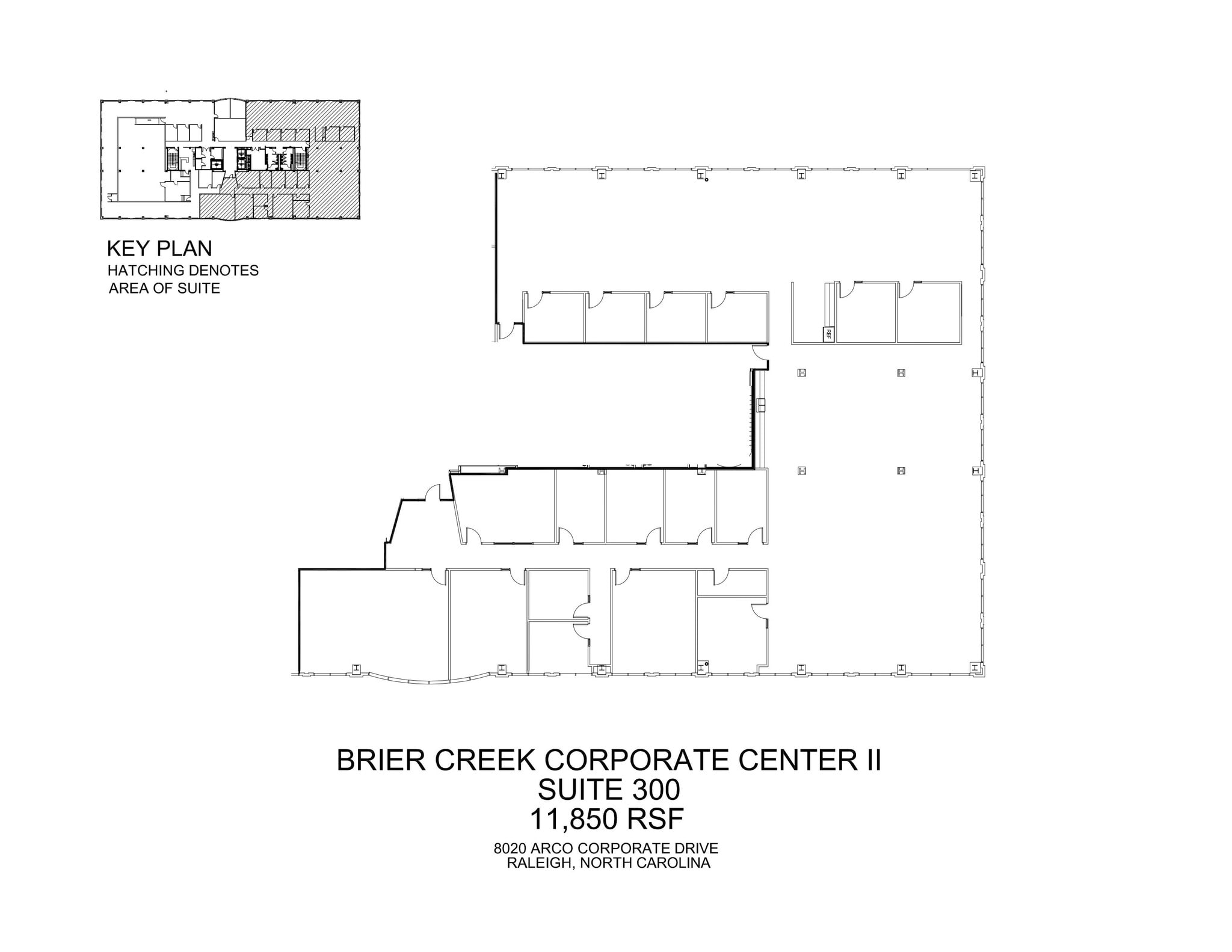8020 Arco Corporate Dr, Raleigh, NC to rent Floor Plan- Image 1 of 1