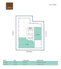 1660 L St NW, Washington, DC to rent Floor Plan- Image 1 of 2