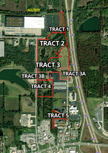 Davidson Ave, Mount Vernon, IL - aerial  map view