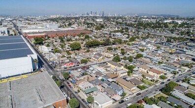 1270 S Indiana St, Los Angeles, CA - aerial  map view