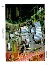 8077 Grand River Rd, Brighton, MI - aerial  map view