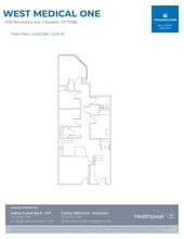 12121 Richmond Ave, Houston, TX to rent Floor Plan- Image 2 of 2