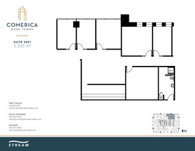 1717 Main St, Dallas, TX for rent Floor Plan- Image 1 of 1