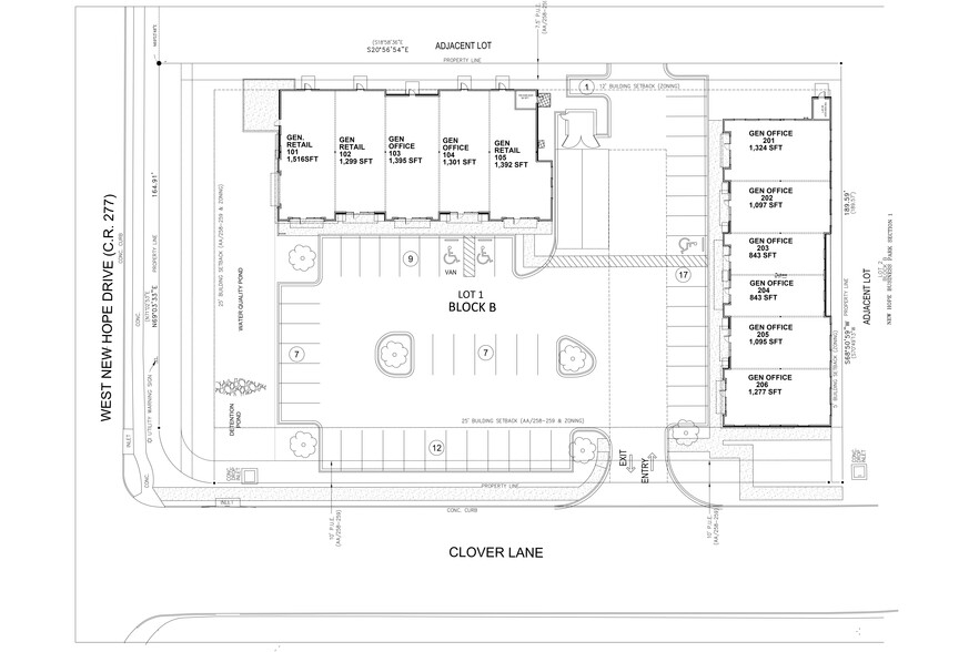 700 W New Hope Dr, Cedar Park, TX for rent - Site Plan - Image 1 of 16