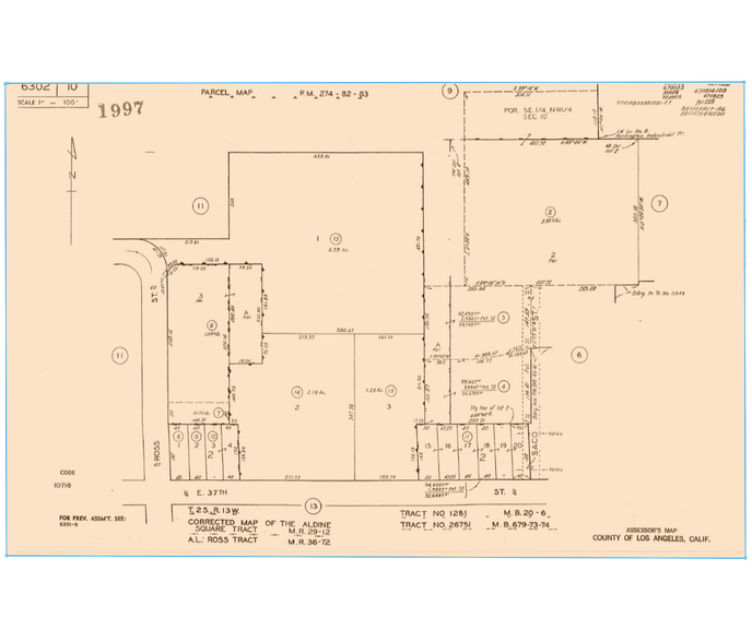 2901 Saco St, Vernon, CA for rent - Plat Map - Image 3 of 3