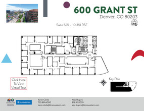 600 Grant St, Denver, CO for rent Floor Plan- Image 2 of 2