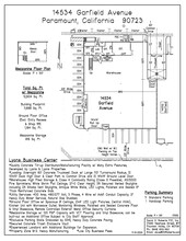 14512-14518 Garfield Ave, Paramount, CA for rent Site Plan- Image 1 of 1