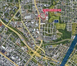 1903 Chamberlayne Ave, Richmond, VA - AERIAL  map view