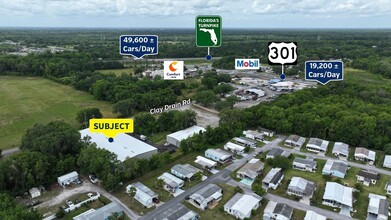 420-430 Clay Drain Rd, Wildwood, FL - aerial  map view - Image1