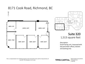 8171 Cook Rd, Richmond, BC for rent Site Plan- Image 1 of 1