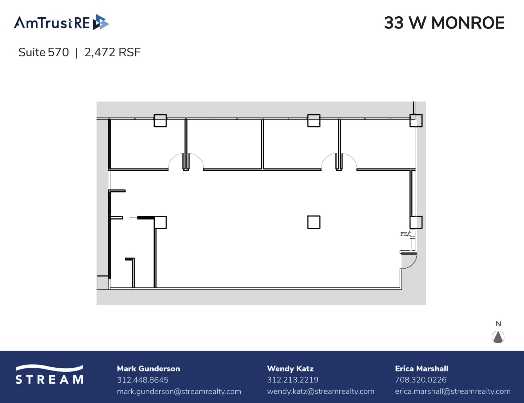 33 W Monroe St, Chicago, IL to rent Floor Plan- Image 1 of 1