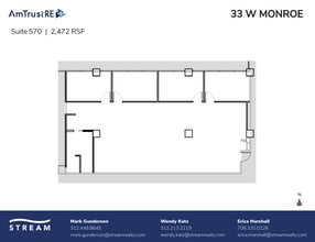 33 W Monroe St, Chicago, IL to rent Floor Plan- Image 1 of 1