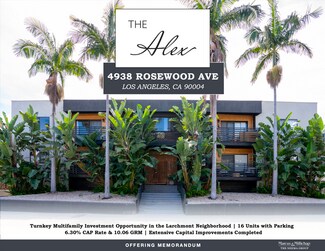 More details for 4938 Rosewood Ave, Los Angeles, CA - Build-to-Rent for Sale