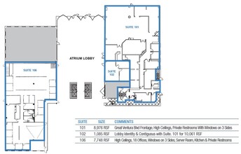 16530 Ventura Blvd, Encino, CA for rent Floor Plan- Image 1 of 1