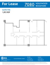 7080 Hollywood Blvd, Los Angeles, CA for rent Site Plan- Image 1 of 1