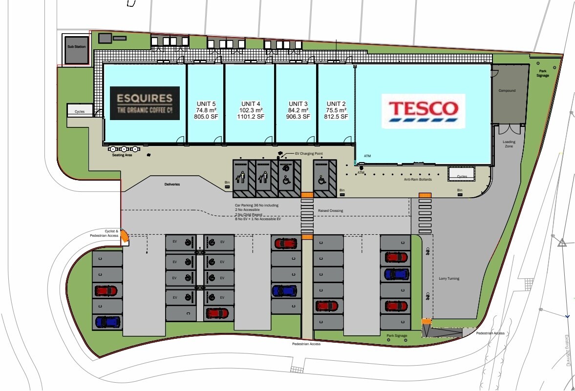 44 Ploughman Rd, Swaffham to rent Site Plan- Image 1 of 1