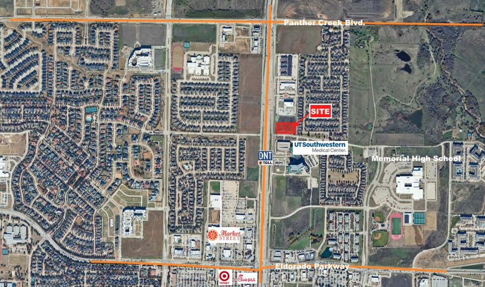 NEQ of DNT and Cobb Hill, Frisco, TX for sale - Building Photo - Image 1 of 3