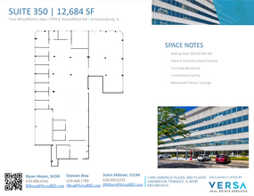 1100 E Woodfield Rd, Schaumburg, IL for rent Floor Plan- Image 1 of 1