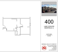 400 Lake Cook Rd, Deerfield, IL for rent Floor Plan- Image 1 of 3