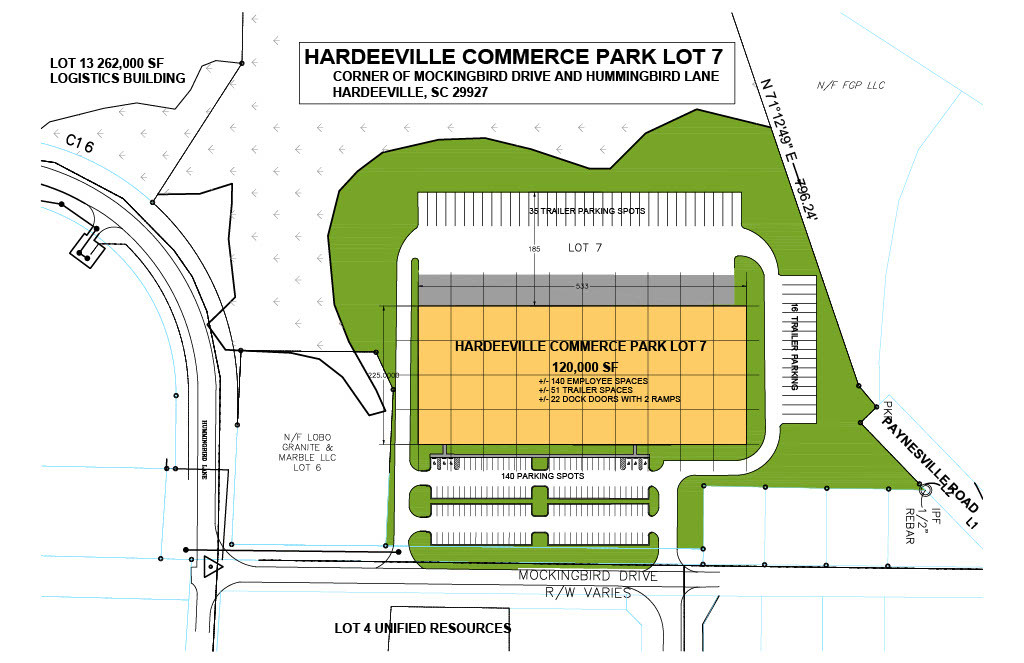 Hardeeville Commerce Park LOT 7, Hardeeville, SC for sale Building Photo- Image 1 of 3