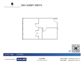 2001 Kirby Dr, Houston, TX for rent Floor Plan- Image 1 of 1