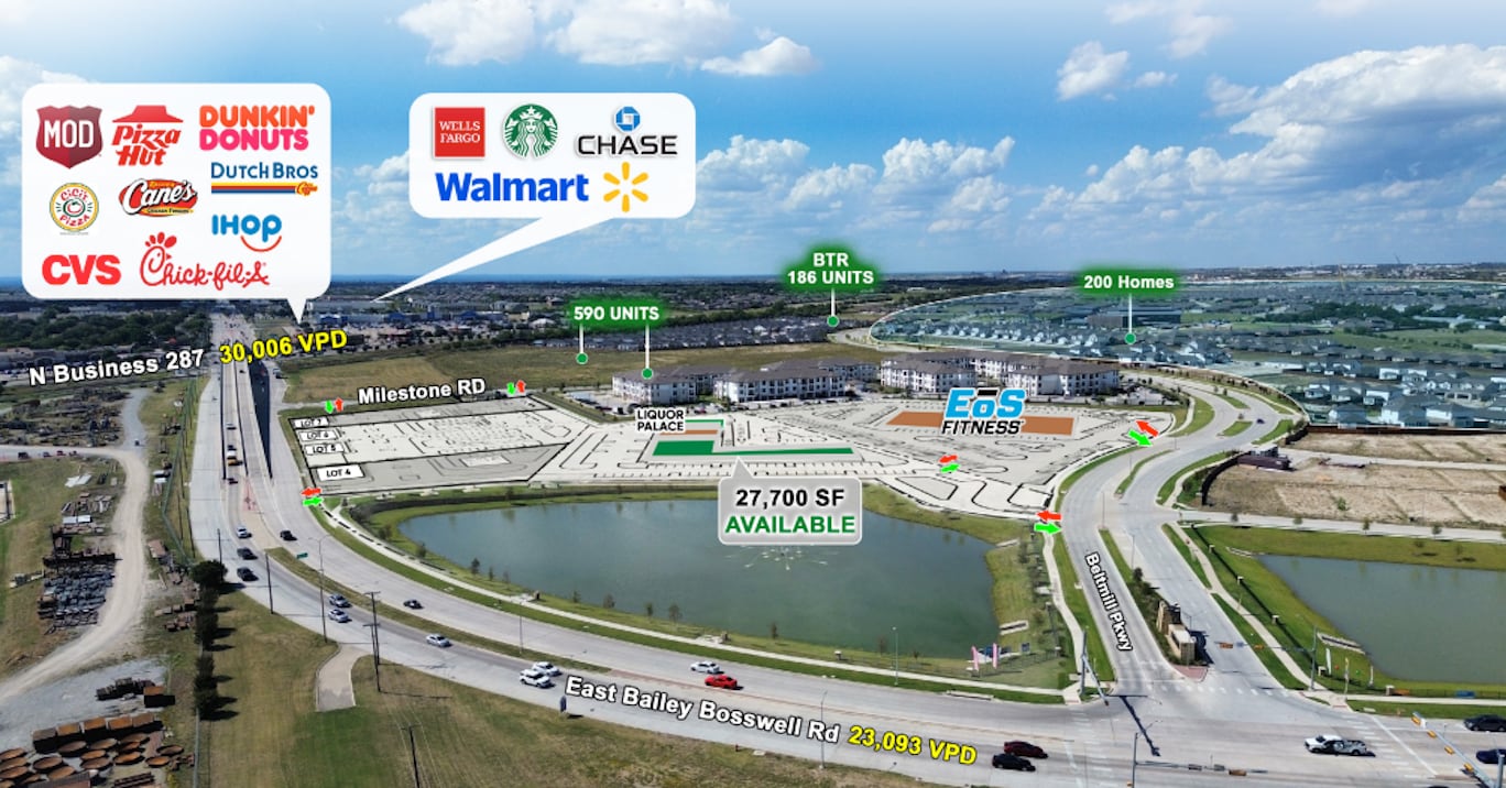 NEC E Bailey Boswell Rd & Millstone rd, Saginaw, TX for sale Building Photo- Image 1 of 5