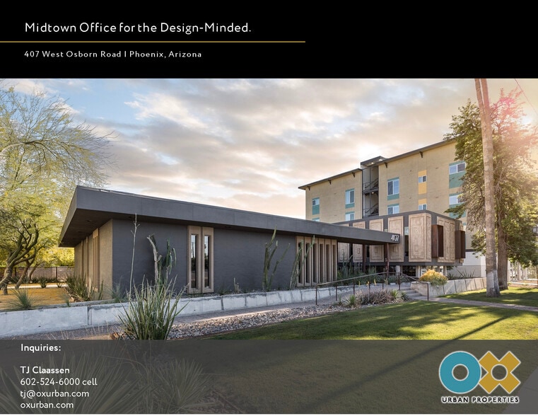 407 W Osborn Rd, Phoenix, AZ to rent - Building Photo - Image 2 of 25