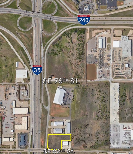 I-35 & SE 82nd St, Oklahoma City, OK for sale - Aerial - Image 2 of 2