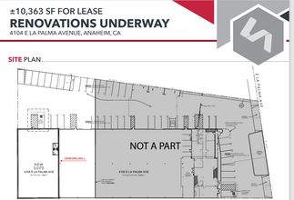 4104 E La Palma Ave, Anaheim, CA for rent Site Plan- Image 1 of 1