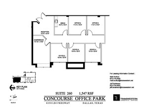 6350 LBJ Fwy, Dallas, TX for rent Floor Plan- Image 2 of 7