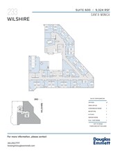 233 Wilshire Blvd, Santa Monica, CA for rent Floor Plan- Image 1 of 1