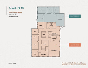 13620 N Saguaro Blvd, Fountain Hills, AZ for rent Floor Plan- Image 2 of 2