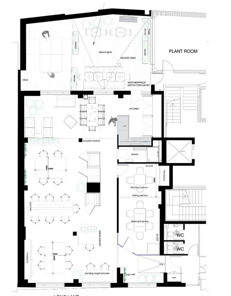 29-35 Long Ln, London to rent Floor Plan- Image 1 of 6