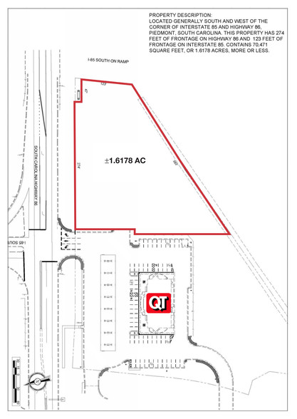 2085 Highway 86, Piedmont, SC for sale - Site Plan - Image 2 of 2