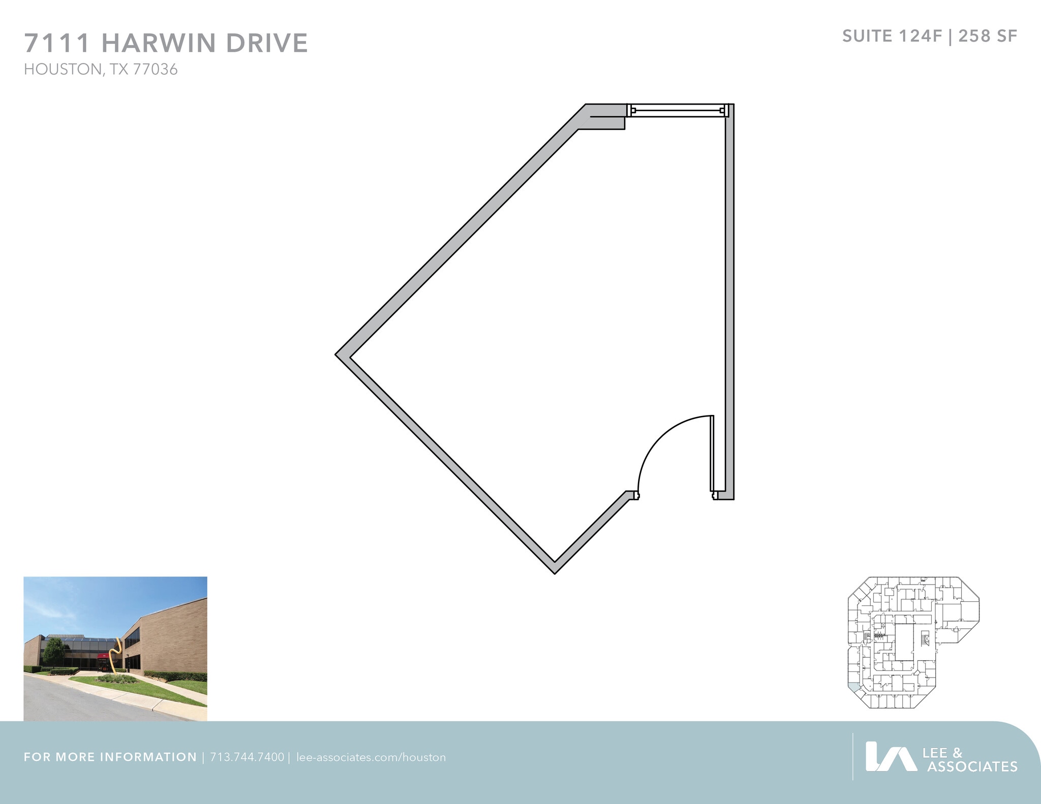 7111 Harwin Dr, Houston, TX to rent Floor Plan- Image 1 of 1