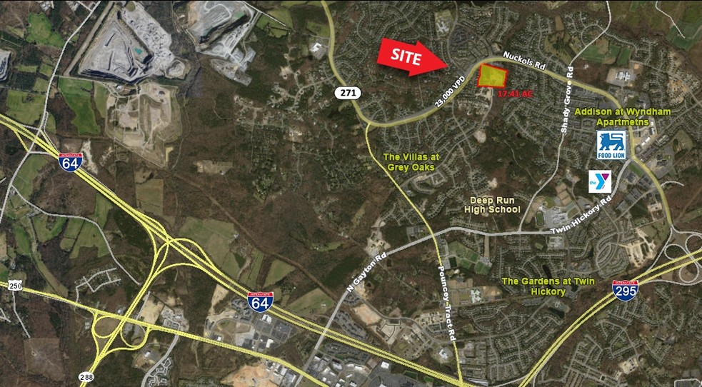 Nuckols Rd & Wyndham Park Dr, Glen Allen, VA for sale - Primary Photo - Image 1 of 3