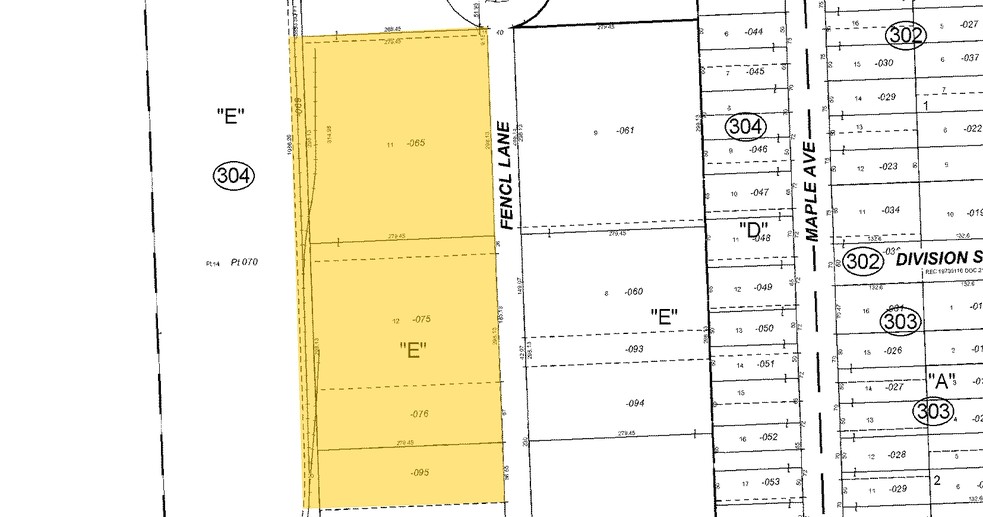 200-220 Fencl Ln, Hillside, IL for sale - Plat Map - Image 2 of 6