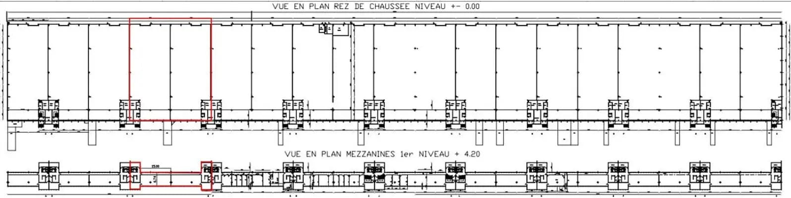 Industrial in Aulnay-sous-Bois to rent Floor Plan- Image 1 of 1