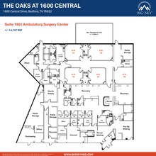 1600 Central Dr, Bedford, TX for rent Site Plan- Image 2 of 17